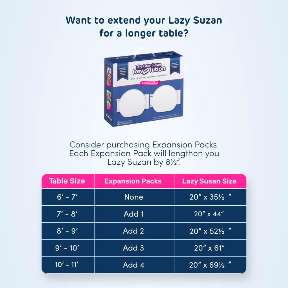 White - Expansion Pack - 2 Straight Tracks and 2 Trays. Does Not Work without  Full Set (Sold Separately).